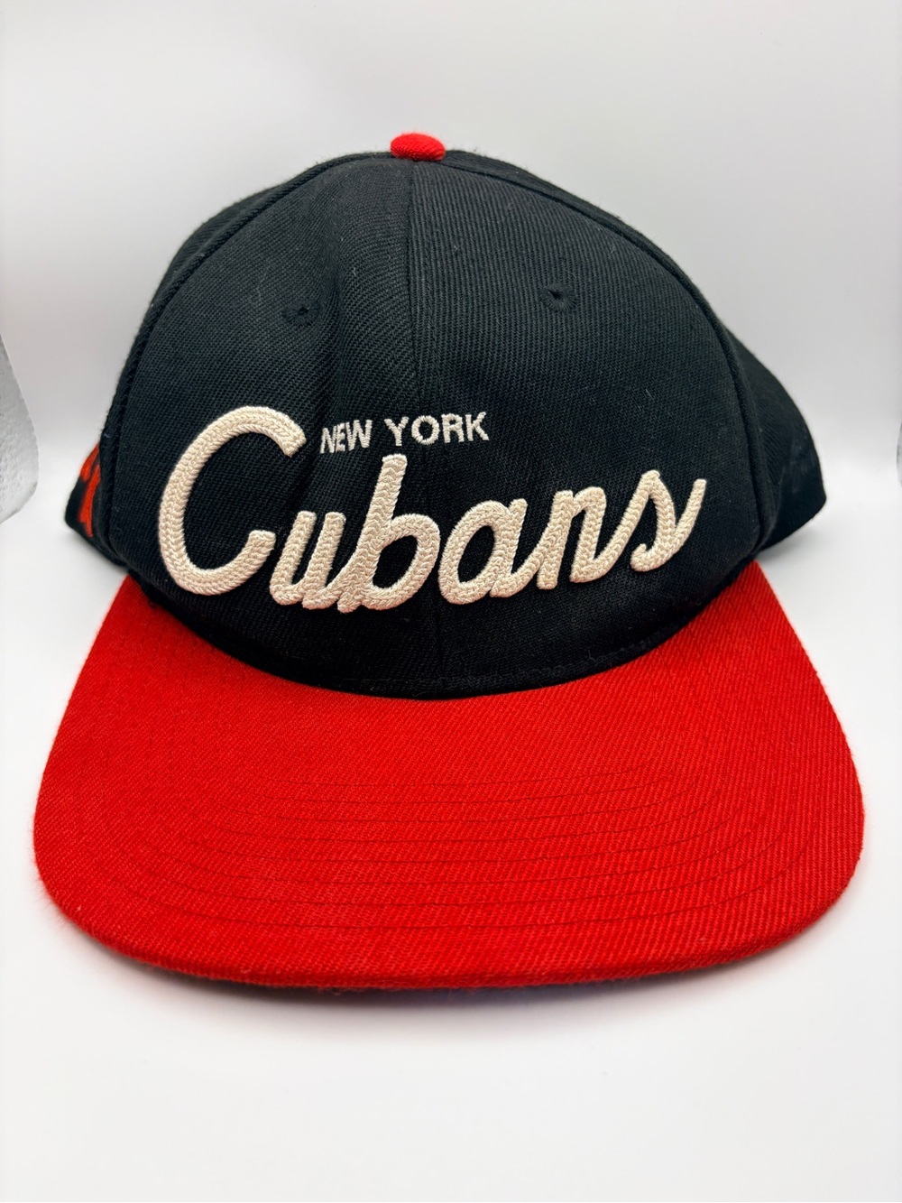 New York Cubans Black & Red Baseball Cap